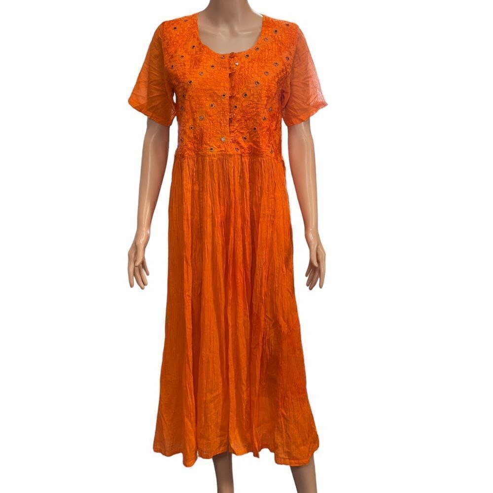 Sheena 💯% Cotton Free Size Dress FREE SIZE